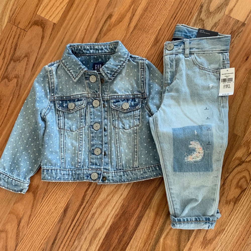 GAP Toddler Denim Set